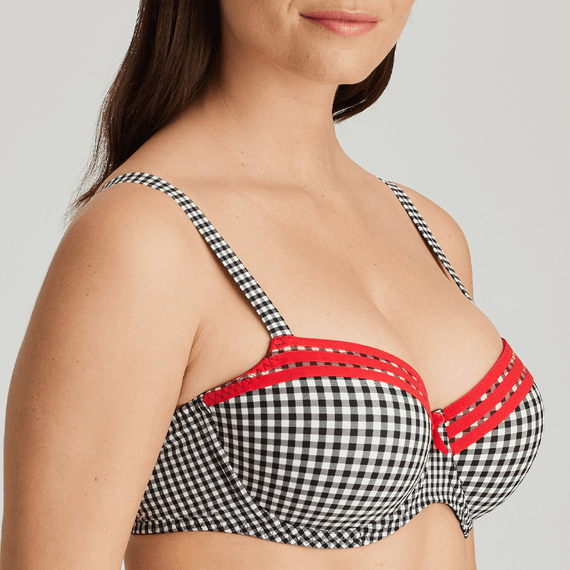 PrimaDonna Twist Gentlelady Voorgevormde Balconette BH Black Check
