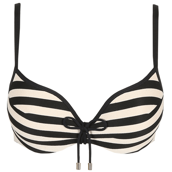 Marie Jo Swim Merle Voorgevormde Bikinitop Noir Rayure