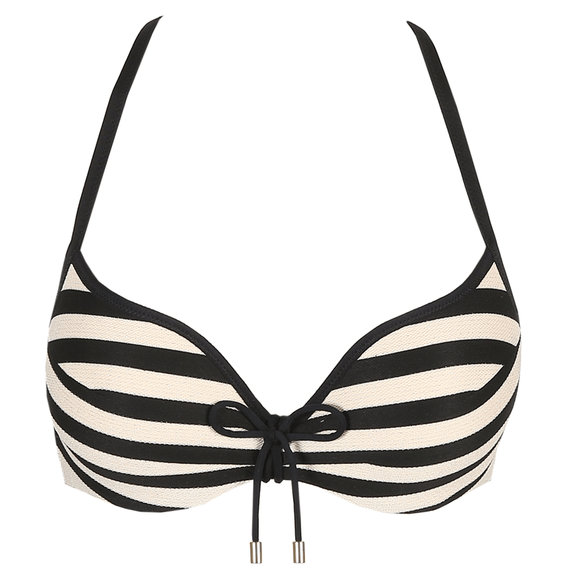Marie Jo Swim Merle Voorgevormde Bikinitop Noir Rayure