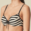 Marie Jo Swim Merle Voorgevormde Bikinitop Noir Rayure