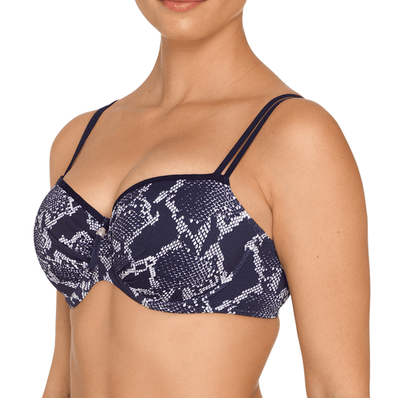 PrimaDonna Swim Kala Voorgevormde Balconette Bikinitop Water Blue