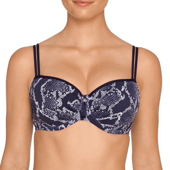 PrimaDonna Swim Kala Voorgevormde Balconette Bikinitop Water Blue