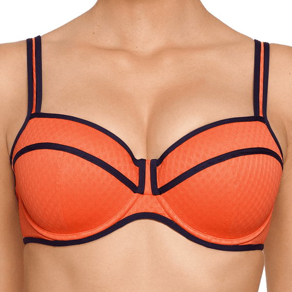 PrimaDonna Swim Joy Voorgevormde Balconette Bikinitop Tiger