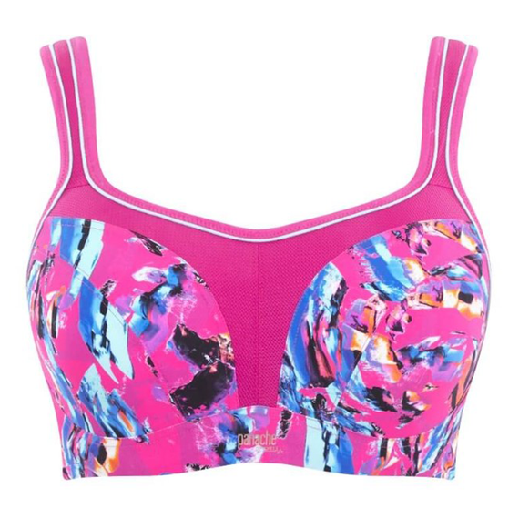 Panache Sport Vorgefomter Sport BH Abstract Orchid
