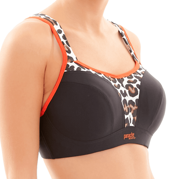 Panache Voorgevormde Sport BH Animal Print