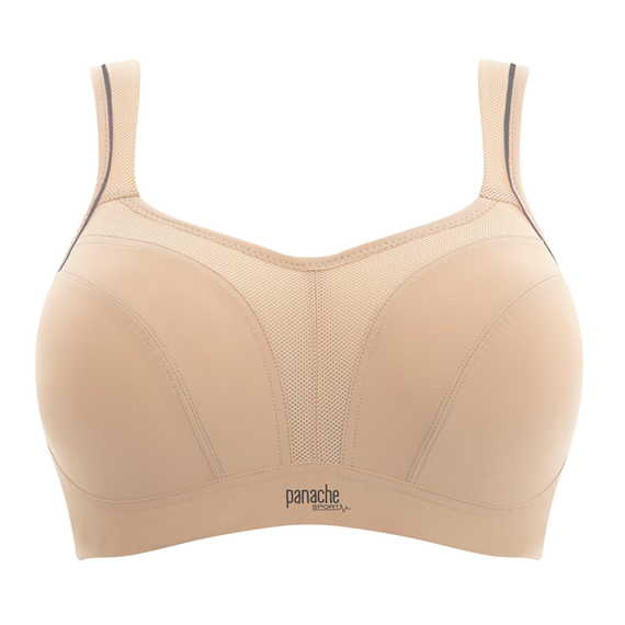 Panache Sport Power Voorgevormde Sport BH Latte