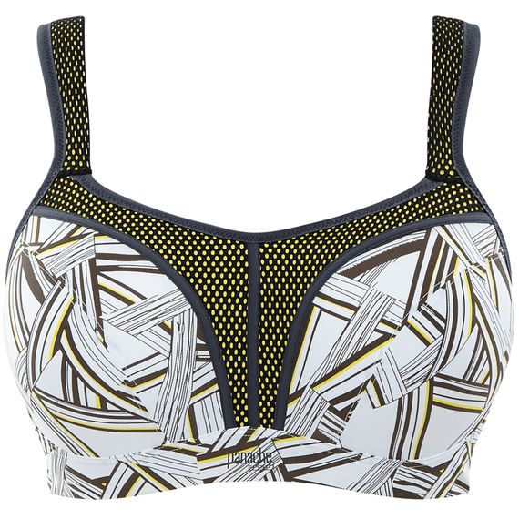 Panache Sport Voorgevormde Sport BH Stripe Print