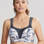 Panache Vorgeformter Sport BH Abstract Ink