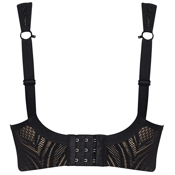 Panache Sport Voorgevormde Sport BH Black/Latte