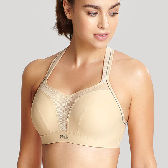 Panache Sport Power Voorgevormde Sport BH Latte