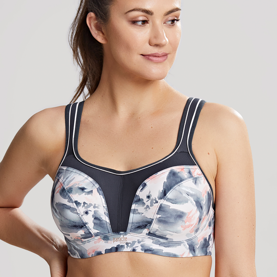 Panache Vorgeformter Sport BH Abstract Ink