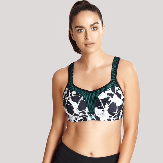 Panache Sport Voorgevormde Sport BH Graffiti Print
