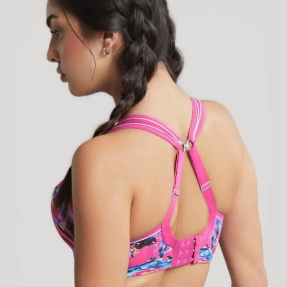 Panache Sport Vorgefomter Sport BH Abstract Orchid