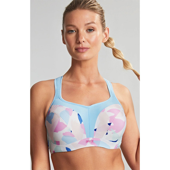 Panache Sport Power Voorgevormde Sport BH Abstract Pink