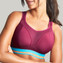 Panache Sport Voorgevormde Sport BH Zonder Beugels Cranberry