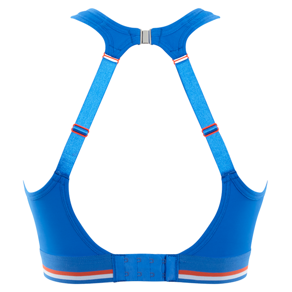 Panache Sport Voorgevormde Sport BH Zonder Beugels Retro Blue