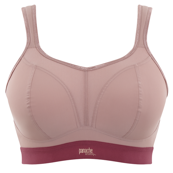 Panache Voorgevormde Sport BH Zonder Beugels Warm Taupe