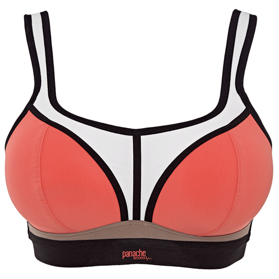 Panache Sport Voorgevormde Sport BH Zonder Beugels Coral Multi