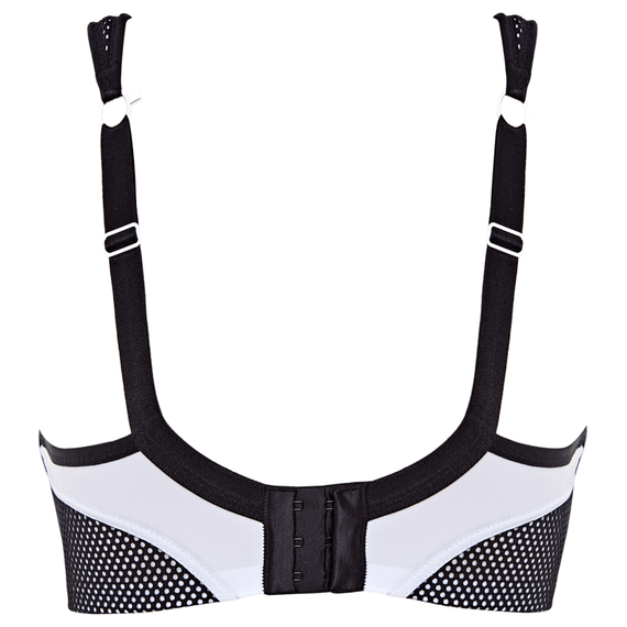 Panache Sport Voorgevormde Sport BH Zonder Beugels White/Black