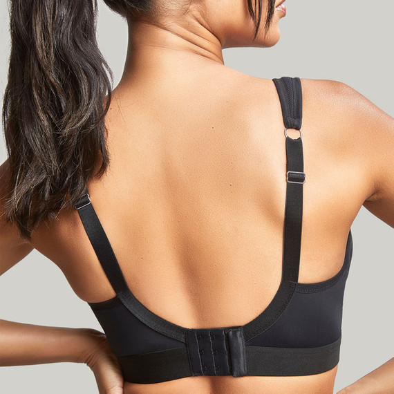Panache Sport Boundless Voorgevormde Sport BH Zonder Beugels Black