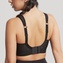 Panache Voorgevormde Sport BH Zonder Beugel Black Latte