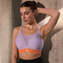 Panache Sportware Vorgeformte Sport BH ohne Bügel Lilac Orange