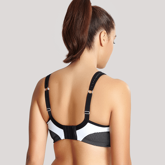Panache Sport Voorgevormde Sport BH Zonder Beugels White/Black