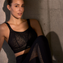 Panache Voorgevormde Sport BH Zonder Beugel Black Latte