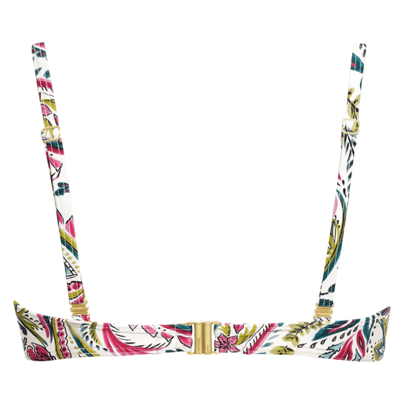 Cyell Swimwear Wajang Floral Bandeau Bikinitop