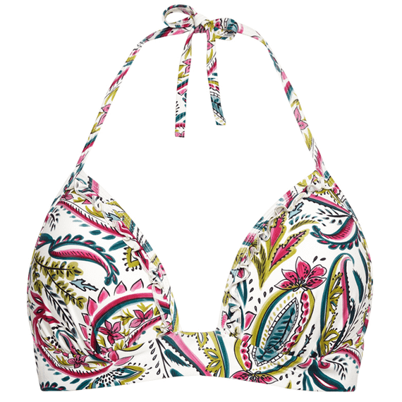 Cyell Wajang Floral Triangle Bikinitop