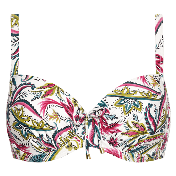 Wajang Floral Voorgevormde Bikinitop