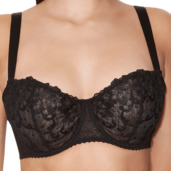 Aubade Wandering Love Balconette BH Black