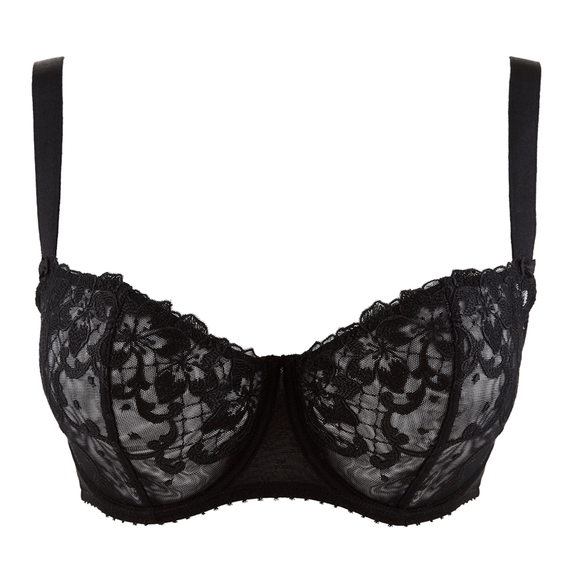 Aubade Wandering Love Balconette BH Black