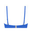 Cyell Badmode Wavy Blue Bandeau Bikinitop