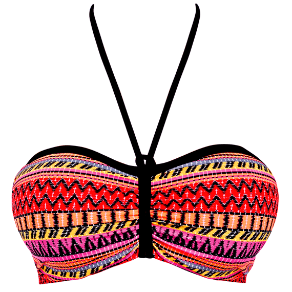 Freya Swim Way Out West Bandeau Bikinitop Sunset