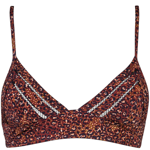Watercult Wild-Side Padded Triangle Bikinitop Sun Baked