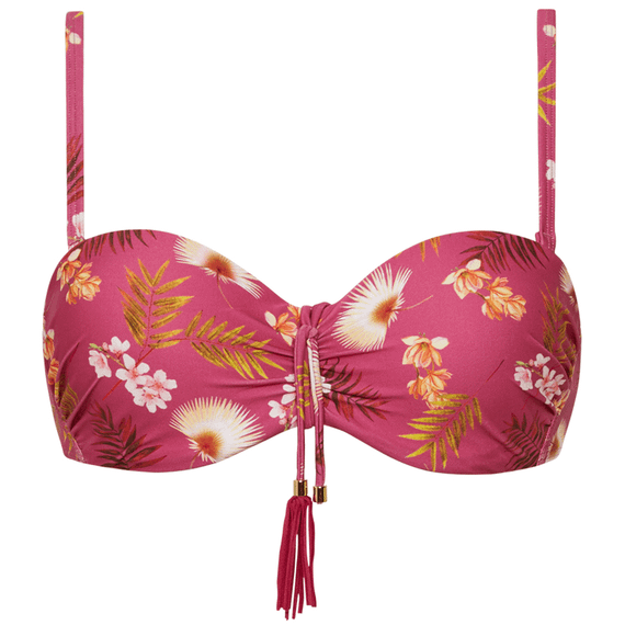 Cyell Wild Orchid Bandeau Bikinitop