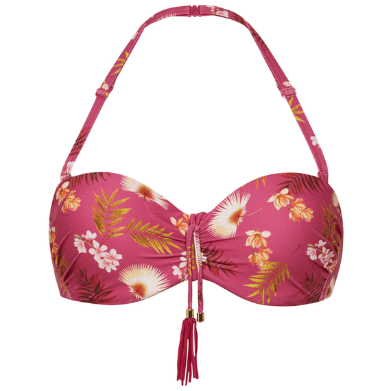 Cyell Wild Orchid Bandeau Bikinitop