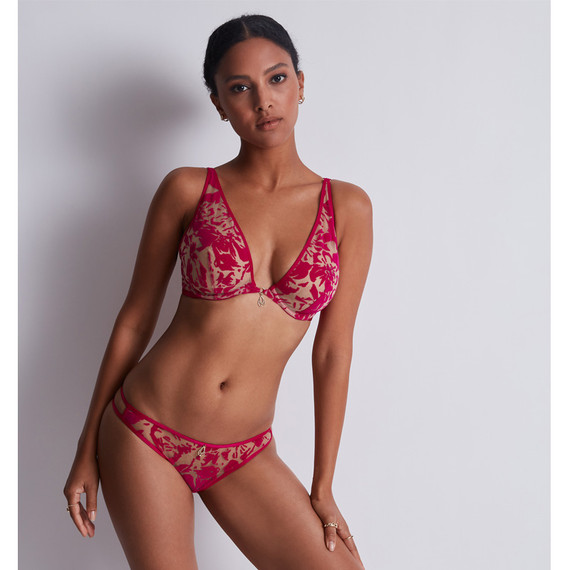 Aubade Wild Vibration Plunge BH Hot Pink