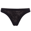 Marlies Dekkers Wing Power String Black Lace & Grey Black