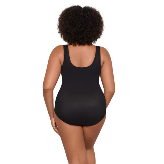 Miraclesuit Women Solids Illusionists Crossover Badpak Black