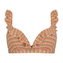 Beachlife Woodstock Plunge Bikini Oberteil Multi