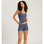 Hanro Woolen Lace Spaghetti Top Nightshade
