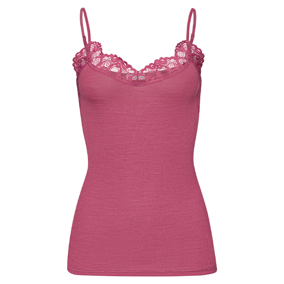Woolen Lace Spaghetti Top