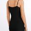 Hanro Woolen Lace Top met Spaghettibandjes Black