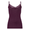 Hanro Woolen Lace Spaghetti Top Sumac