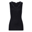 Hanro Woolen Lace Top Black