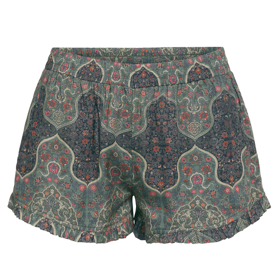 Essenza Xava Giulia Korte Pyjamabroek Laurel Green