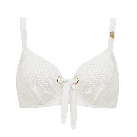 Annadiva Swim Tide Line Full Cup Bikinitop Ecru