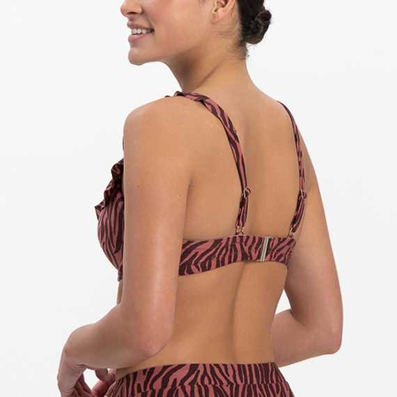 Beachlife Zebra Beugel Bikinitop